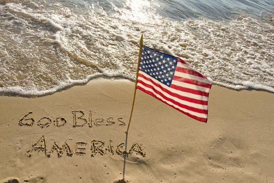 God Bless America(Flag)